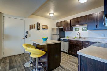 Shaker-style cabinets